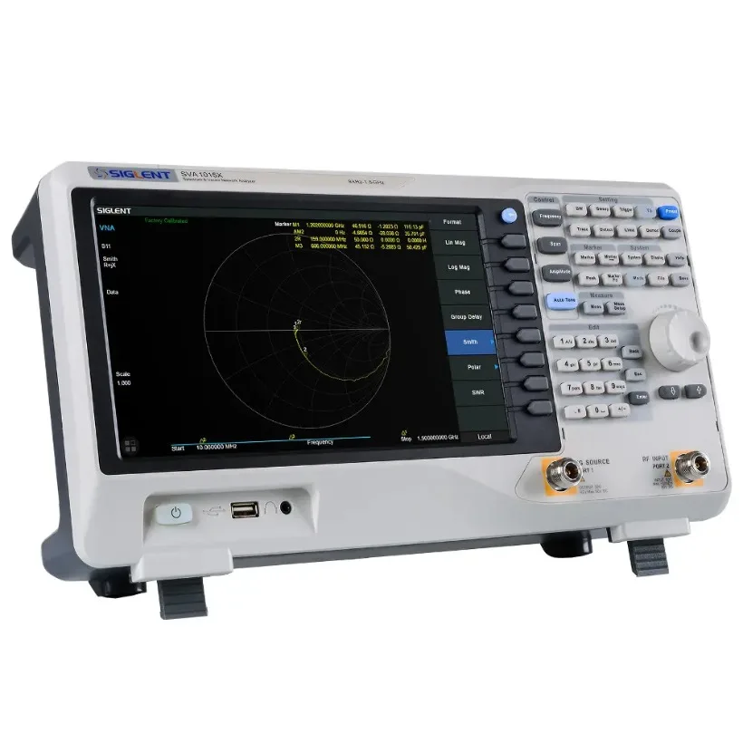 Spectrum Analyzer Tracking Generator 1.5Ghz - SIGLENT SVA1015X จอแสดงผลแบบสัมผัส เครื่องวิเคราะห์สเปกตรัมดิจิทัล 9kHz-1.5GHz เครื่องวิเคราะห์เวกเตอร์เครือข่าย