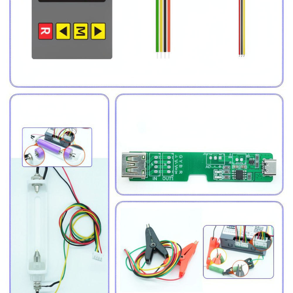 เครื่องทดสอบแรงดันไฟฟ้าและความ - Battery Internal Resistance Tester Four Wire บทวิจารณ์และราคา