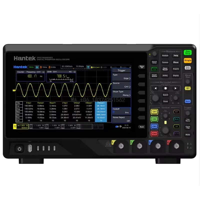Wmwmnu สำหรับ DPO7104E ออสซิลโ - Digital Storage Oscilloscope 4 Channel 100Mhz บทวิจารณ์และราคา
