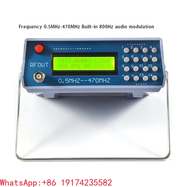 เครื่องกำเนิดสัญญาณ RF พร้อมมิ - Rf Signal Generator 0.5Mhz To 470Mhz บทวิจารณ์และราคา