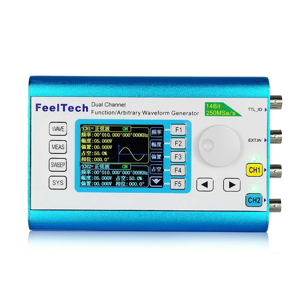 เครื่องกำเนิดสัญญาณรูปคลื่นอิส - Dual Channel Arbitrary Waveform Function Generator 60Mhz บทวิจารณ์และราคา